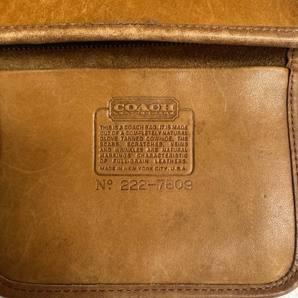 VINTAGE 1990s Coach Leather MADISON Satchel // Purse // Dr. Bag - Picture 6 of 8